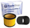 Trade-Shop Kit de filtres d'aspirateur 2 en 1 : filtre rond + filtre en mousse compatible avec Parkside PNTS 1400 A1 B1 C1 D1 E2 F2, PNTS 1500 A1 B2 B3 C4 D5