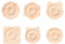 DanLingJewelry 6Pcs Bead Board Wooden Bracelet Design Board Beading Jewelry Organizer Tray Mats for Bracelet Jewellery Making Supplies