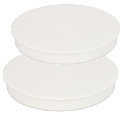 2 Stück 100mm Lüftungsrohr Abdeckung für Muffenstopfen, Rohr Deckel DN 100 aus PVC, Rohrabdeckung für Schutz Abflussrohrverstopfung, Federdeckel für Lüftungsrohr Drainagerohre Abwassersysteme