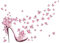 Angoily Wandtattoos Wandtattoo Mit Hohen Absätzen Wandaufkleber Wanddeko Selber Machen Rosa
