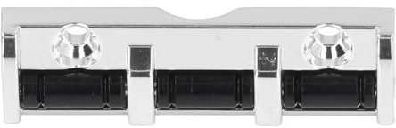 E -Gitarren -Roller -Nuss Langable Metal Roller Nuts Ersatz für 6 Saitengitarre (Silber)