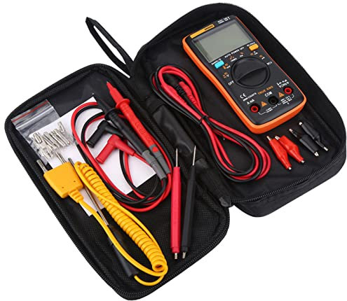 Respicefinem aneng un multimètre numérique 8009: gamme automatique vrai ac/dc tension compteur électronique