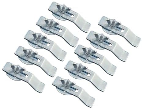 KESOTO Juego de 10 Clips para Fregadero Bajo Encimera, de Cerámica, para Encimera