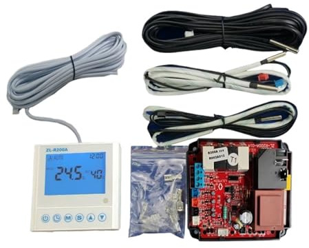 ZL-R200A, Universal, Air Source Heat Pump Water Heater Controller, Heat Pump Air To Hot Water Heating Controller High Accuracy