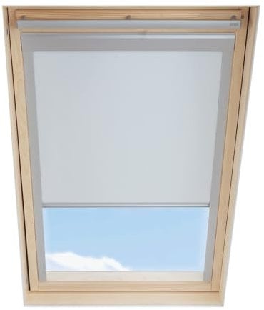 Dachfenster Verdunkelungsrollo kompatibel mit VELUX, Weiss, für U08