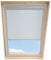 Dachfenster Verdunkelungsrollo kompatibel mit VELUX, Weiss, für U08