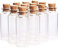 Suneast 20 Stück 15ml Klar Mini Glasflaschen mit Korken Leere Kleine Glasfläschchen Probe Gläser Fläschchen Korkenflaschen für DIY Dekoration, Düfte, Öle, Arts & Crafts, Nachricht - 22 * 70mm