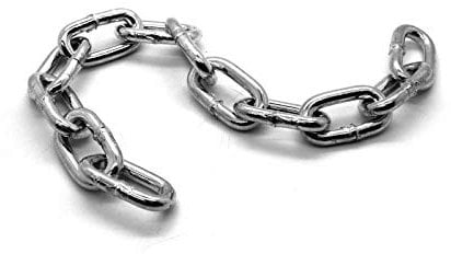 1 metre of 5 mm Strong Hot Dipped Galvanized Heavy Duty Steel Chain