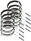 KOTARBAU® 10er Set Rohrschelle 6 mit Gummieinlage Vibrationsdämmend Rohrhalter Schraubrohrschelle Rohrbefestigung Rohrhalterung für Kanäle Rundleitungen Lüftungskanäle