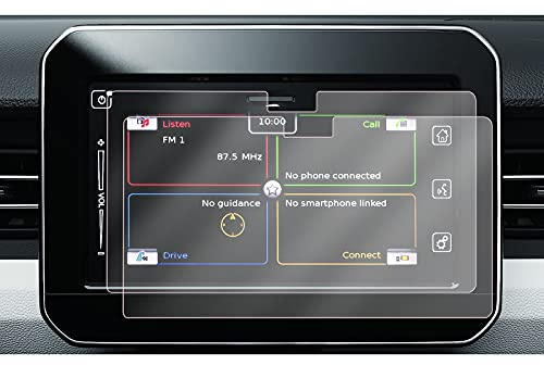 CDEFG [2 pezzi] gnis 2016+ Car Navigation 7 Pollici Pellicola protettiva 4H Scratch Resistant Anti-Fingerprint GPS Proteggi Schermo Trasparente Screen Protector