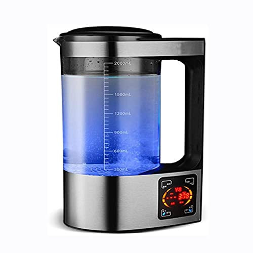 StanSport 2L Rich Hydrogen Water Ionizer Machine, Portable Electric Kettle, Hydrogen Rich Water Bottle, Health Household Cup