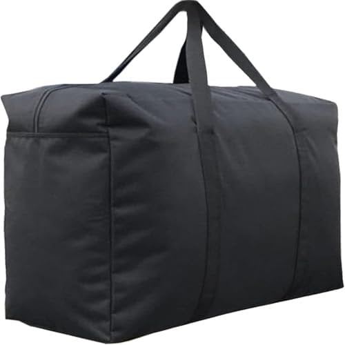 Handy Storage Bag, Jumbo Storage Bag, Extra Large Waterproof Heavy Duty Bag with Web Handle Bedding Underbed Storage Bag Blankets Duvet Chest Season Laundry Organizers (1)