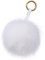 feifanshop Pom Pom Anhänger (Weiß)