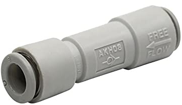 Rückschlagventil Pneumatik Druckluft Mit Federrückstellung Steckanschluß Rückflußverhinderer Wie AKH IQS (10-10 mm)