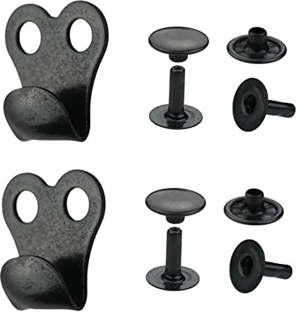 Schnürsenkel Haken Schuhhaken Nieten Laschhaken, Abspannhaken, Schuhhaken, Persenninghaken, Spannhaken (10 Stück)