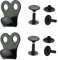 Schnürsenkel Haken Schuhhaken Nieten Laschhaken, Abspannhaken, Schuhhaken, Persenninghaken, Spannhaken (10 Stück)