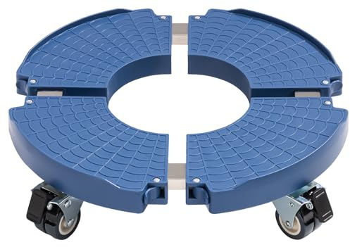 IDZO Wheels Robuster Pflanzenkasten, 200 kg Kapazität, verstellbar, 38,1 - 53,3 cm, Blau