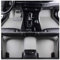Auto FußMatten Leder Fussmatten FüR Merce-des Be-nz E-Class W212 AMG 2009-2016 (LHD), Allwetter fußMatte Vorne Hinten ​wasserdichte Anti-Kratz Automatten Set ZubehöR,C/Grey