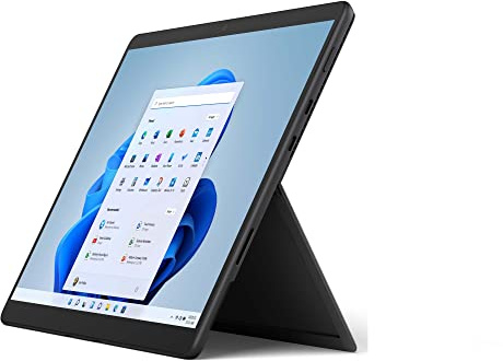 Microsoft Surface Pro 8 - 13 Inch 2-in-1 Tablet PC - Black - Intel Core i7, 16GB RAM, 512GB SSD - Windows 11 Home - Device only, 2021 model (Renewed)