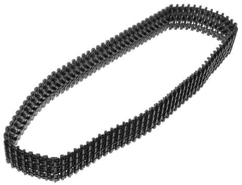 Toyvian Replacement Parts for Toy Tank Plastic Robot Tracks for Model Building Reusable