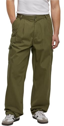 Urban Classics Wide Pleated Cargo Pants