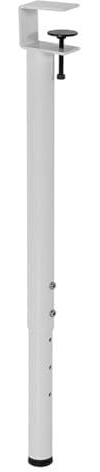 Verstellbare Möbelbeine, F-förmig, zum Klemmen, Tischbeine, ohne Bohren, Höhe 65-95 cm, Easy-Fit-Design(1 Stpck)