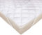 Zollner Topper Matratzenschoner 90x200 cm (weitere verfügbar), Gummizug, Weiß