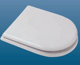 Sedile NON originale in legno rivestito Pozzi Ginori YDRA colore bianco