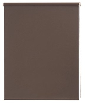 Sunlines HWA10480 Seitenzugrollo Verdunklung, Stoff, braun/weiß, 62 x 180 cm