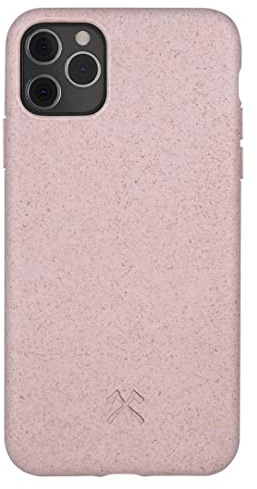 Woodcessories - Handyhülle kompatibel mit iPhone 11 Pro Max Hülle rosa - Nachhaltig aus Pflanzen