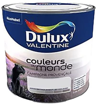 DULUX VALENTINE Couleurs du monde Campagne Provençale Pastel - 0,5 L