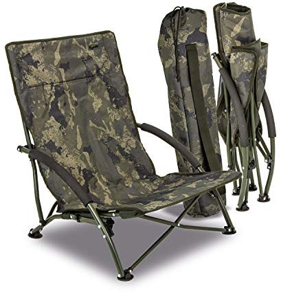 Solar Tackle Undercover CAMO Faltbarer Stuhl - Niedrig