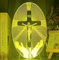 Xdorra Jesus Christus Kreuz 3D Nachtlicht, Tischlampe, Schreibtischlampe, 7 Farbwechsel, Touch-Lichter mit Acryl-Flach- & ABS-Basis & USB-Kabel