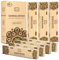 raajsee Sandelholz Natürlich Räucherstäbchen 15 g x 12 Packung, 100% Rein Organisch Handgerollt, Frei Von Chemikalien, Perfekt Für Die Kirche, Aromatherapie, Meditation, Positivität