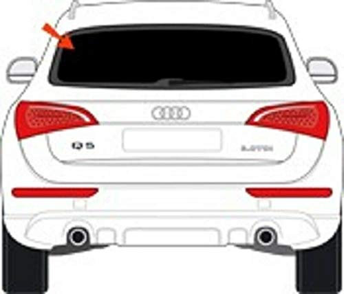 Solarplexius Auto-Sonnenschutz Scheiben-Tönung passgenau für Audi Q5 Bj. 2008-17 Keine Folie 1x Heckscheibe