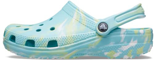 Crocs Unisex Clogs, Pure Water Multi, 3 UK Men/ 4 UK Women