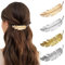 MELLIEX 4 Stück Metall Haarspangen Damen, Vintage Blatt Feder Haarschmuck Hair Clip für Hochzeit Party Mädchen Geschenk
