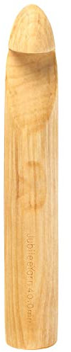 JubileeYarn Jumbo Extra Large Giant Bamboo Crochet Hook - US Z (40mm)