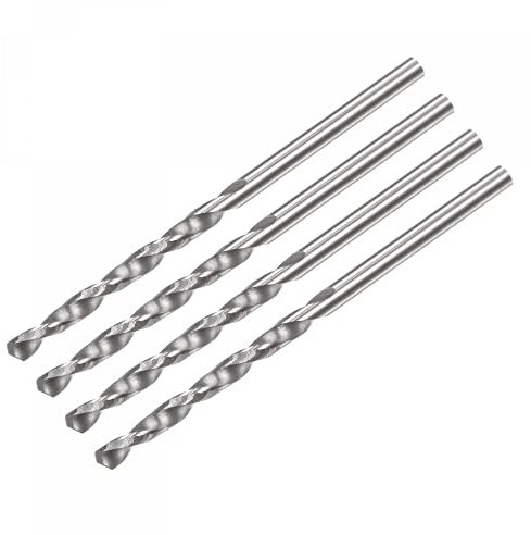sourcing map 4 Stück VHM Bohrer Spiralbohrer Hochleistungsbohrer Ultrahart 1.8 mm C2/K20