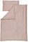 Kindsgut Kinder-Bettwäsche Altrosa aus 100% Baumwolle, 135 x 100 cm mit Reißverschluss, atmungsaktiv und bei 40° waschbar, geeignet für den Trockner, dezenter Design mit hoher Qualität