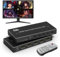 4K Multi-Viewer HDMI Quad 4x1, multiconmutador 4 en 1, pantalla dividida sin costuras con control remoto IR