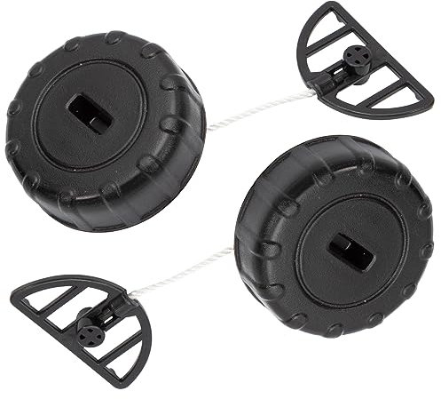 Konuooer Tappo Serbatoio per decespugliatore motosega Stihl 017 018 Tappo Serbatoio olio 2 Pezzi per MS170 MS180 Ricambio n. 1130 350 0500 Ricambi Motosega