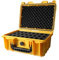 Cavol AC03 Messerkoffer für 24 Klappmesser Case-IPX7 Wasserdicht Heavy Duty Taschenmesser Lagerung Hard Case Box Storage Organizer,Klappmesser Kollektion Schutzhülle(gelb)