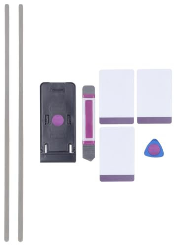 Tangxi 2 Tiras de Goma de Repuesto para Pies de Computadora Portátil, Tiras de Pies de Parachoques Antideslizantes con Kit de Herramientas para Surface Laptop Studio de 14,4 Pulgadas