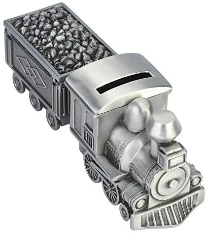 Bonbela Kinder Spardose Retro Eisenbahn Modell Münzspardose Geldspardose Tischdekoration