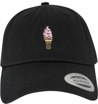Mister Tee Herren Ice Cream Dad Cap Black, one Size