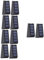 OSALADI 10 Stk Solar-wandleuchte Solarlaterne Im Freien Solar-stufenleuchten Leuchtende Dekorationen Outdoor-solarleuchte Wandlampe Solarleuchten Für Zaun Garten Licht Abs-material Led
