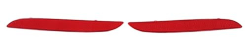 Tbest Eckreflektoren für die Hintere Stoßstange, 1 Paar Links und Rechts, Rückstrahler für Heckstoßstange, Rücklicht-Reflektor für 1er F20 F21 LCI
