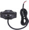 LED-Batteriemessgerät, Anzeige, Messgerät, Universell, 12 V, 24 V, für Golfwagen, Marine, ATV, LKW, Überwachung, Wasserdicht, Schwarz