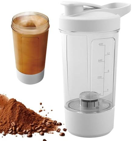 Frullatore elettrico per proteine - Tazza mixer ricaricabile, frullatore mixer | Shaker proteico elettrico ad alta velocità di sicurezza - Bicchieri shaker multifunzionali ricaricabili, borraccia pe